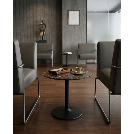 Mesa Auxiliar Mármol Dual de Andreu World - Montiel