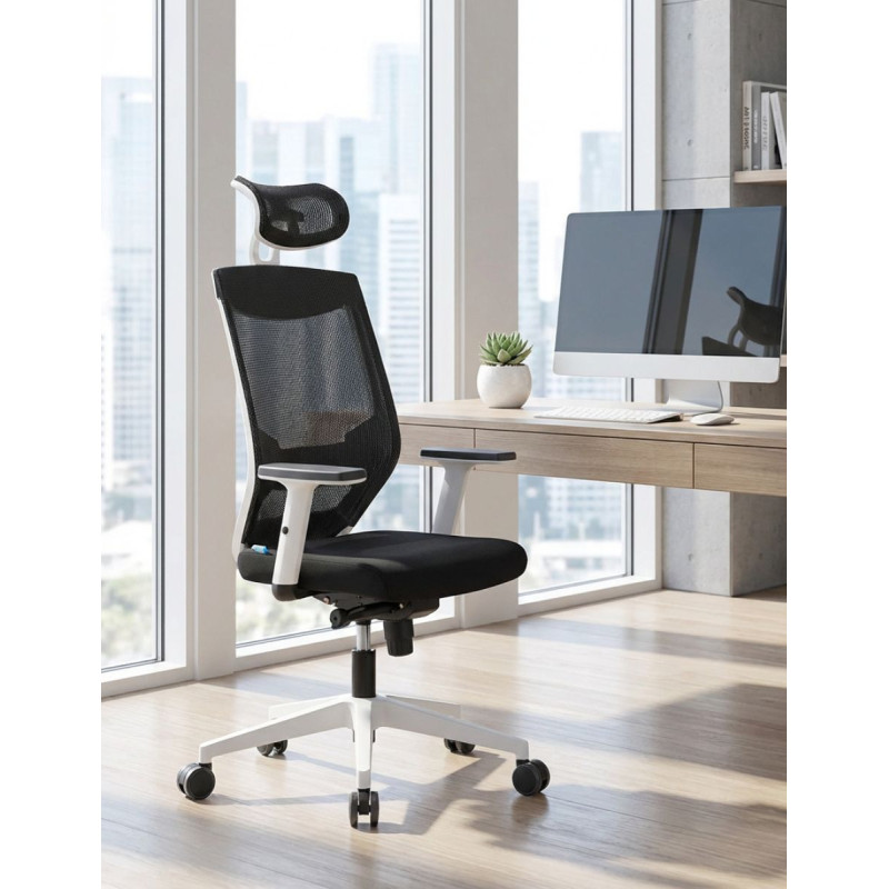 Silla Oficina Ergonómica RD-908W de Rocada - Montiel