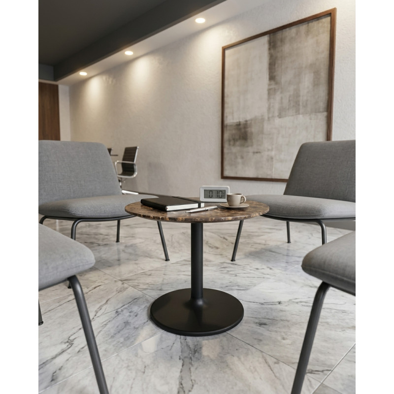 Mesa Auxiliar Mármol Dual de Andreu World - Montiel