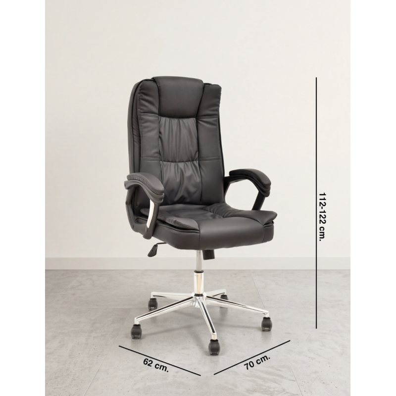 Sillón Giratorio Oficina Tapizado Duke de Grupo SDM - Montiel