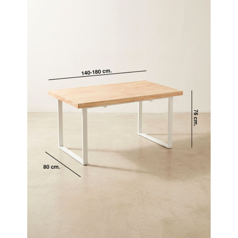 Mesa Reuniones Extensible Natural de Adec - Montiel