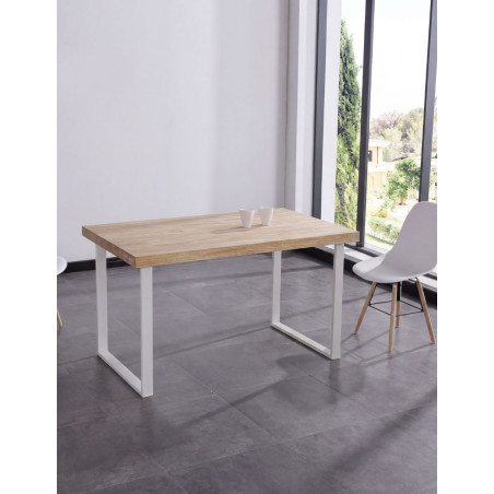 Mesa Comedor Madera 140x80 cm. Natural de Adec - Montiel