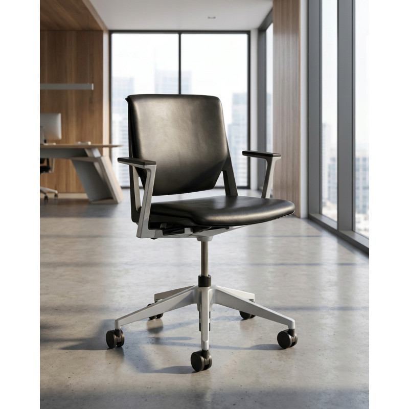 Silla Piel con Ruedas Very de Haworth - Montiel