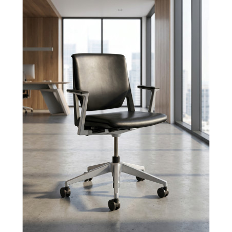 Silla Piel con Ruedas Very de Haworth - Montiel