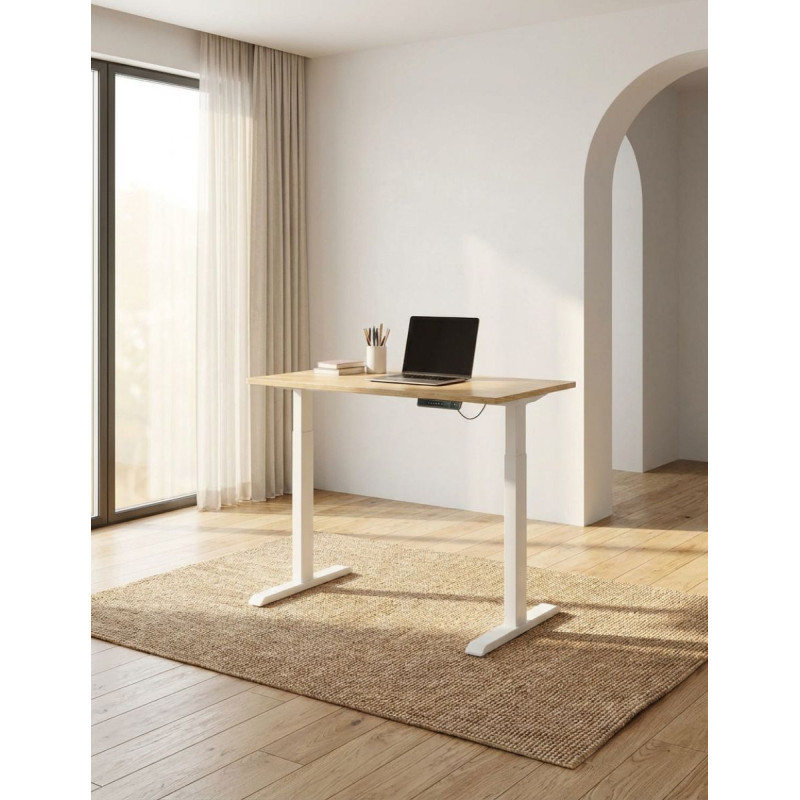 Escritorio Regulable en Altura 120x60 cm. de Adec - Montiel
