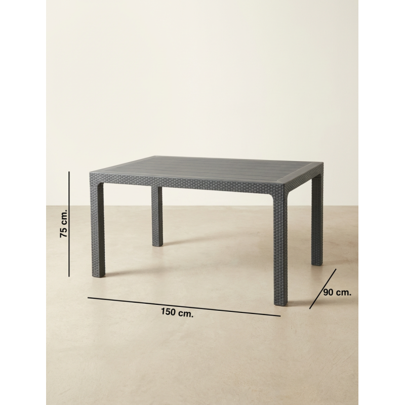 Mesa Terraza Ratán Tropical de Grupo SDM