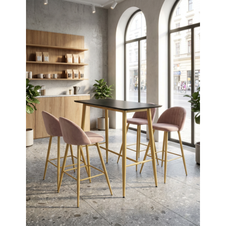 Mesa Hostelería Alta 120x60 cm. Gobbi de Grupo SDM