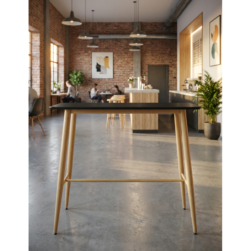 Mesa Hostelería Alta 120x60 cm. Gobbi de Grupo SDM