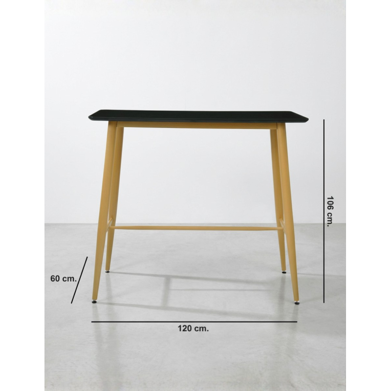 Mesa Hostelería Alta 120x60 cm. Gobbi de Grupo SDM