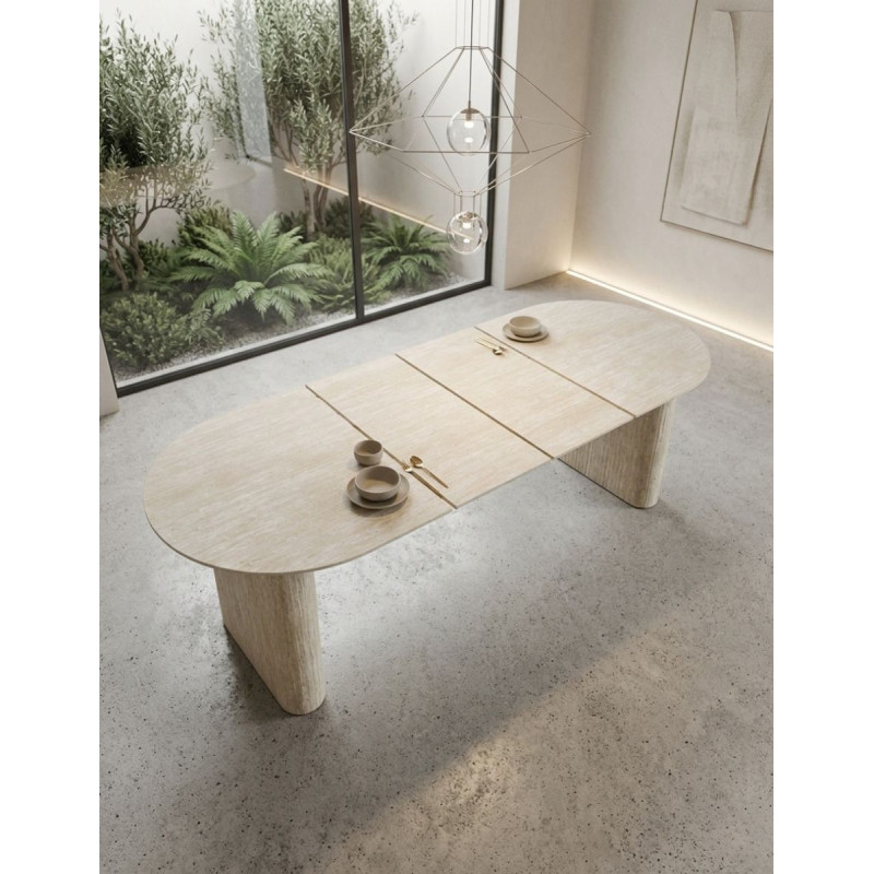 Mesa Extensible 150-190-230 cm. Pietra de Adec - Montiel