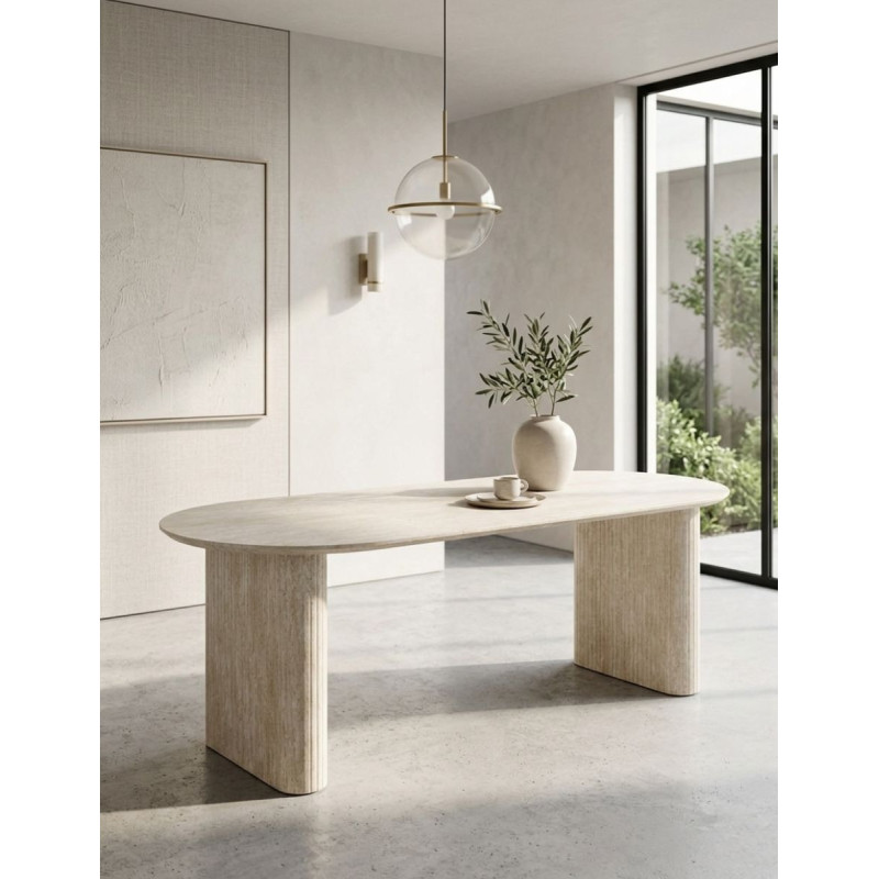 Mesa Extensible 150-190-230 cm. Pietra de Adec - Montiel