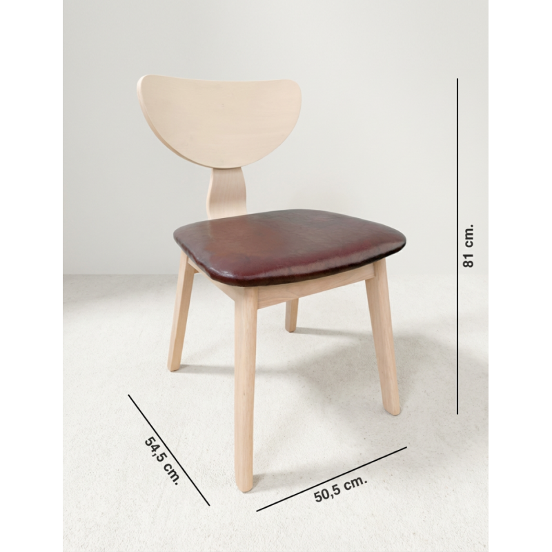 Silla Madera Salón Dublin de Grupo SDM -  Montiel