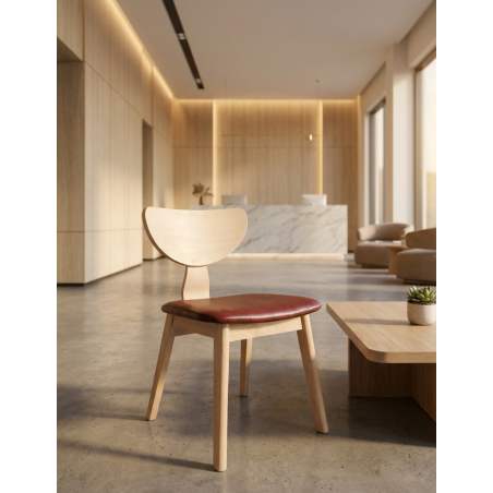 Silla Madera Salón Dublin de Grupo SDM -  Montiel