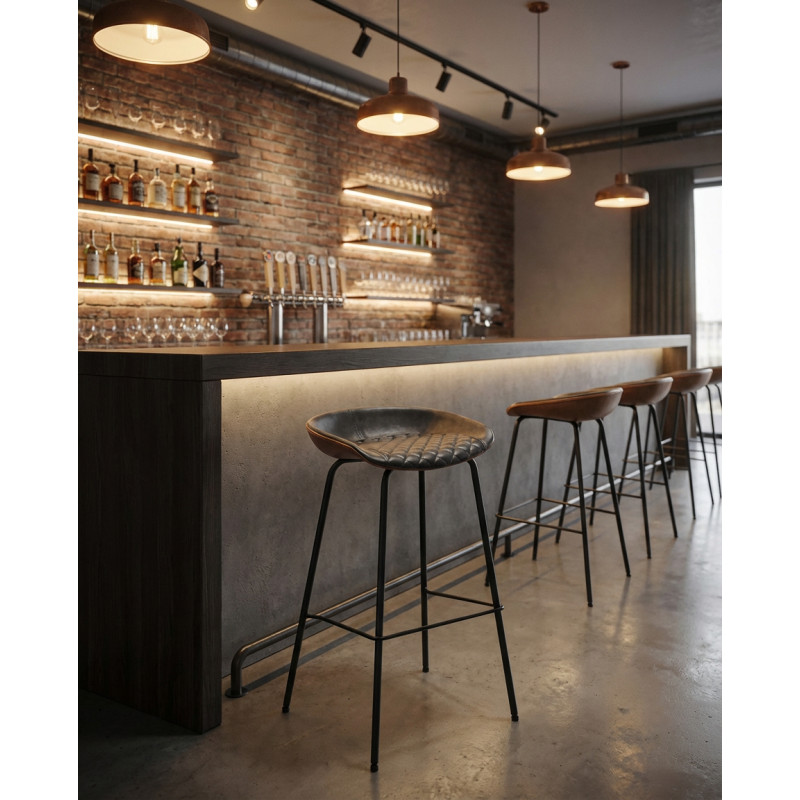 Taburete Metálico Hostelería Missouri de Grupo SDM - Montiel