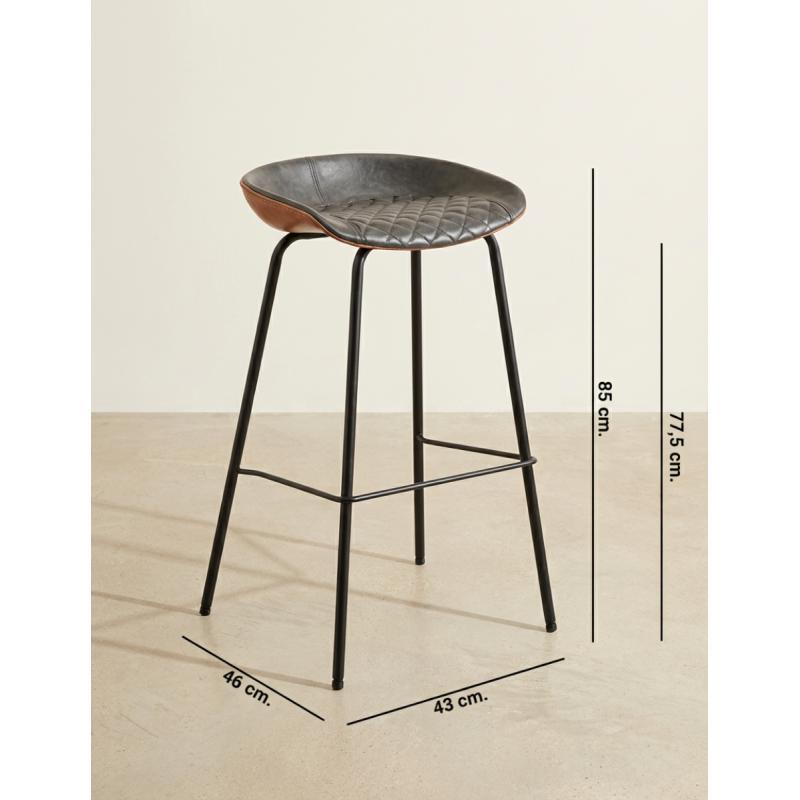 Taburete Metálico Hostelería Missouri de Grupo SDM - Montiel