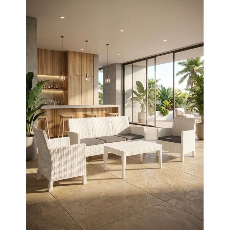 Pack de 2 Sillones+Sofá+Mesa Adriático de Grupo SDM - Montiel