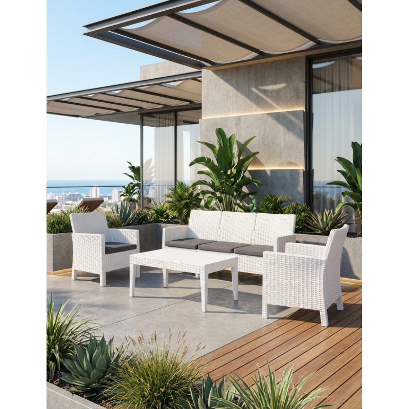 Pack de 2 Sillones+Sofá+Mesa Adriático de Grupo SDM - Montiel