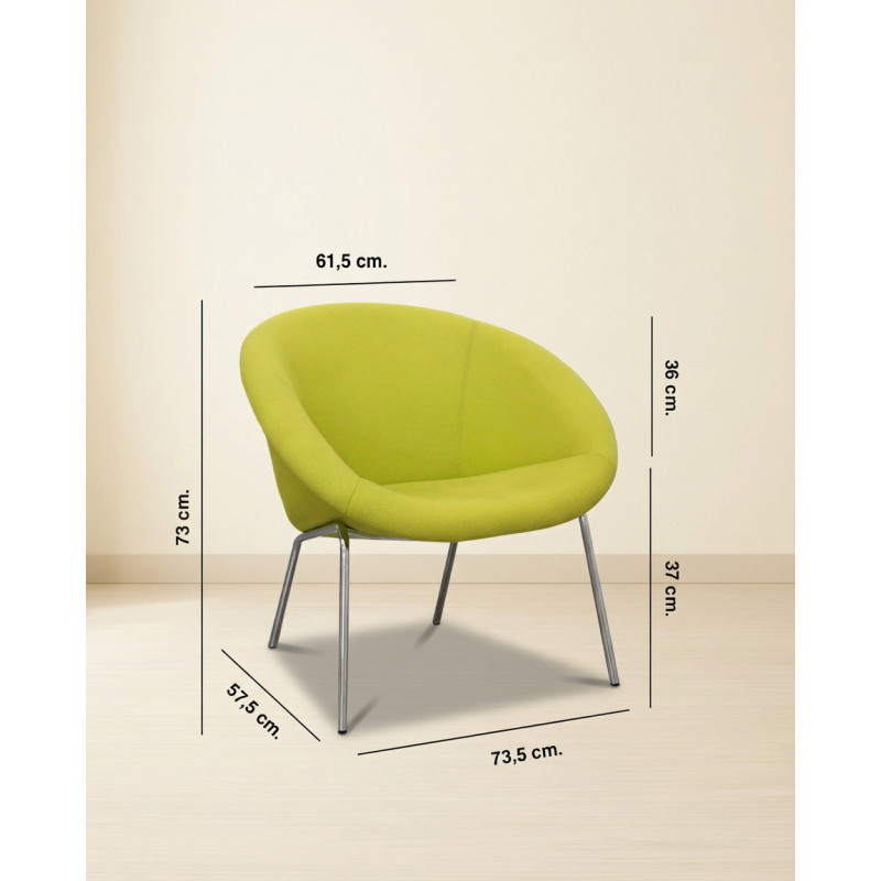 Silla Confidente 369 de Walter Knoll - Montiel