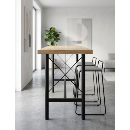 Mesa Alta Hogar 160x70 cm. Tams de Adec - Montiel