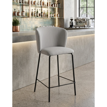 Taburete Alto Tapizado Hostelería Margot de Adec - Montiel