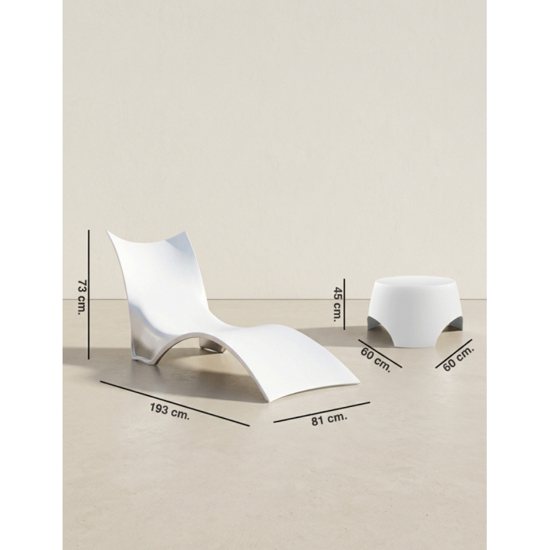 Pack 2 Tumbonas + Mesa Cala de Adec - Montiel