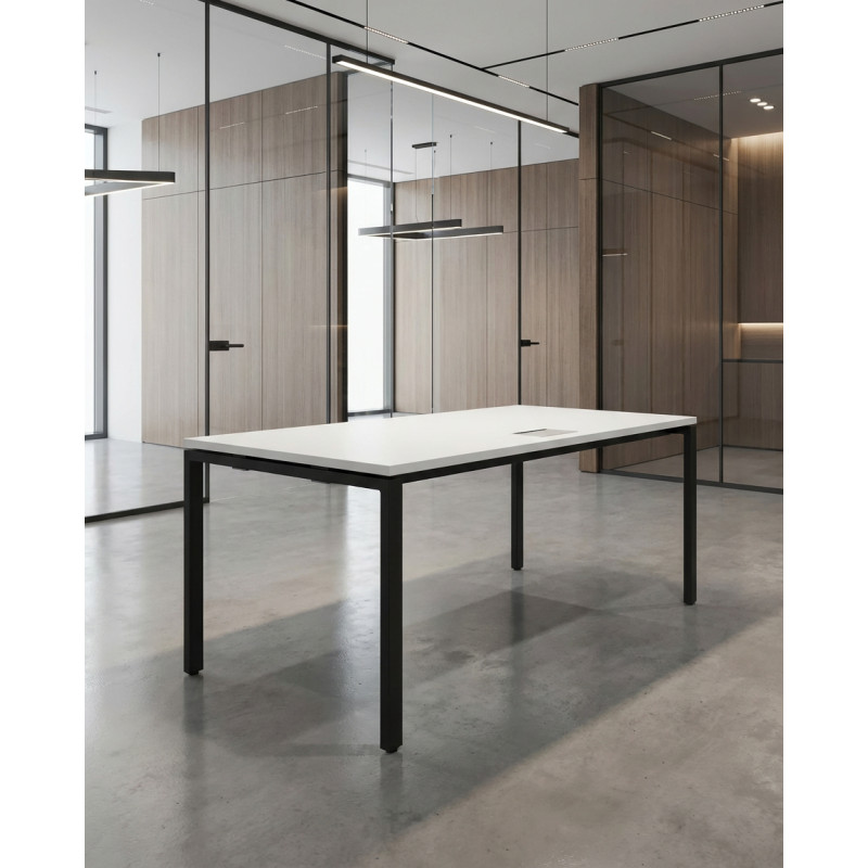 Escritorio Blanco 160x80 cm. de Haworth - Montiel