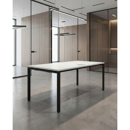 Escritorio Blanco 160x80 cm. de Haworth - Montiel