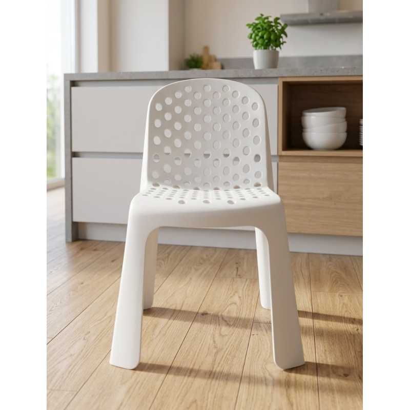 Silla Blanca Jardín Hogar Karb - Montiel