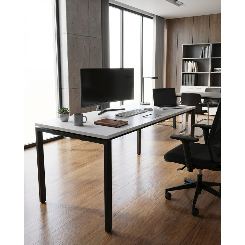 Escritorio Blanco 160x80 cm. de Haworth - Montiel