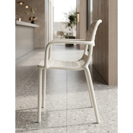 Silla de Jardín Blanca Bora de Adec - Montiel