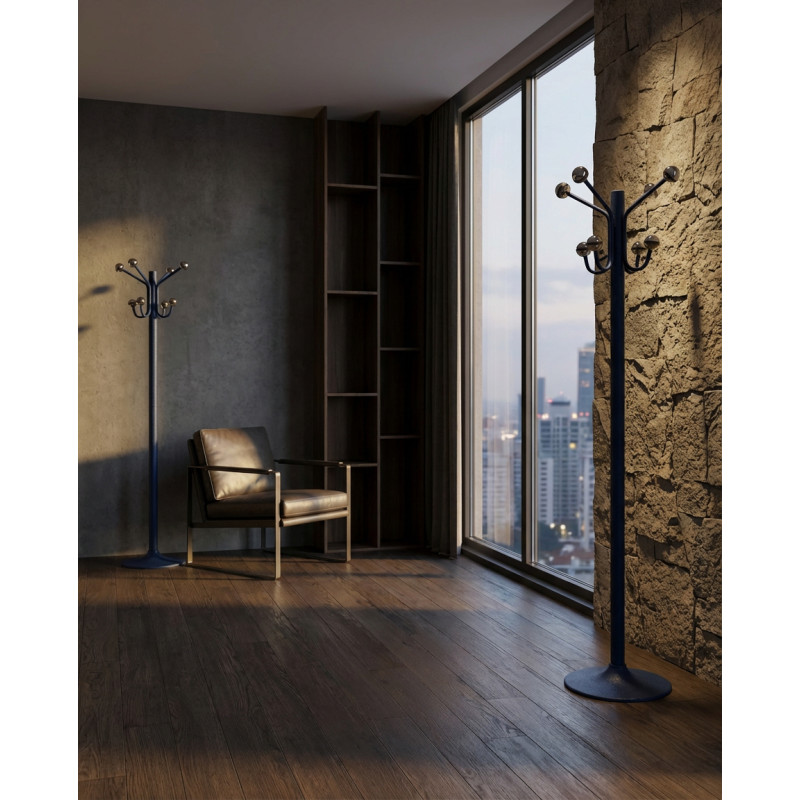 Perchero de Pie H-16 de Cilindro - Montiel