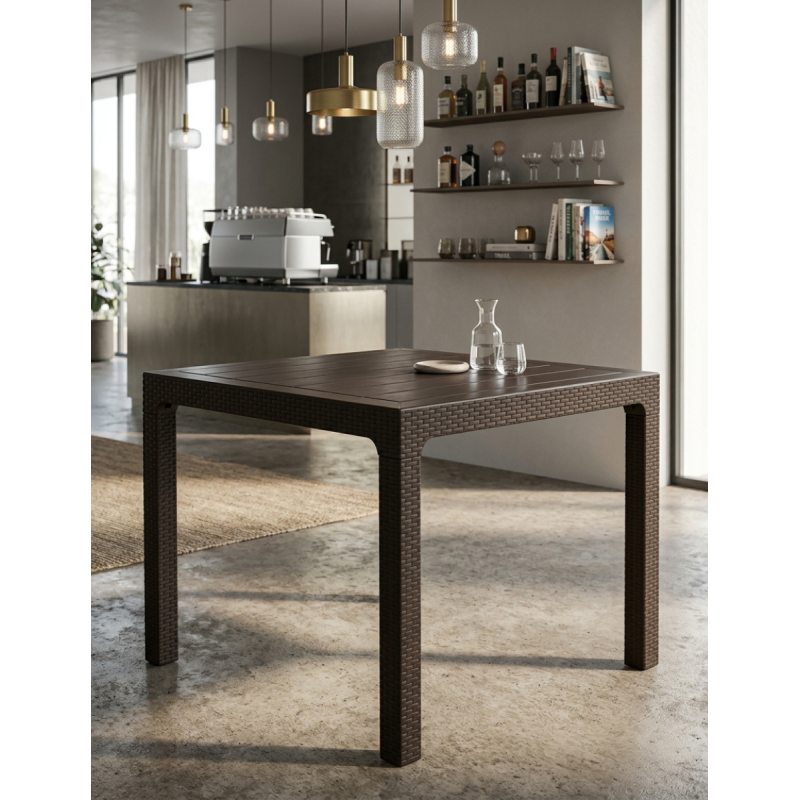 Mesa Cuadrada 80x80 cm. Hostelería Tropical de Grupo SDM - Montiel