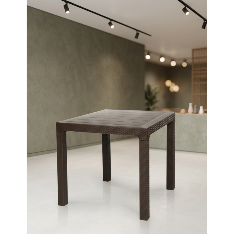 Mesa Cuadrada 80x80 cm. Hostelería Tropical de Grupo SDM - Montiel