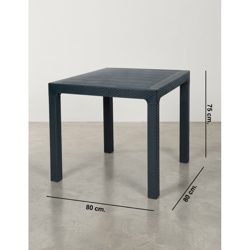 Mesa Cuadrada 80x80 cm. Hostelería Tropical de Grupo SDM - Montiel