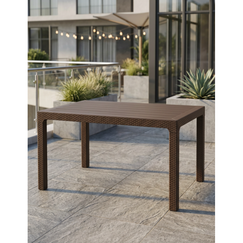 Mesa 140x80 cm. Tropical de Grupo SDM - Montiel