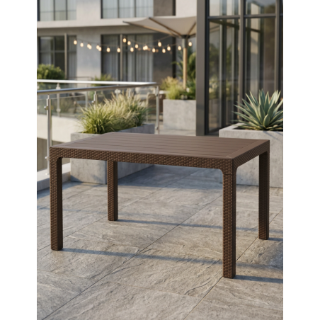 Mesa 140x80 cm. Tropical de Grupo SDM - Montiel