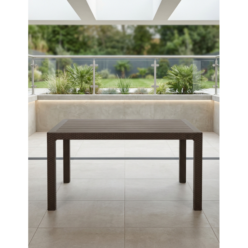 Mesa 140x80 cm. Tropical de Grupo SDM - Montiel