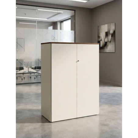 Armario Medio Color Blanco Roto de Unifor - Montiel