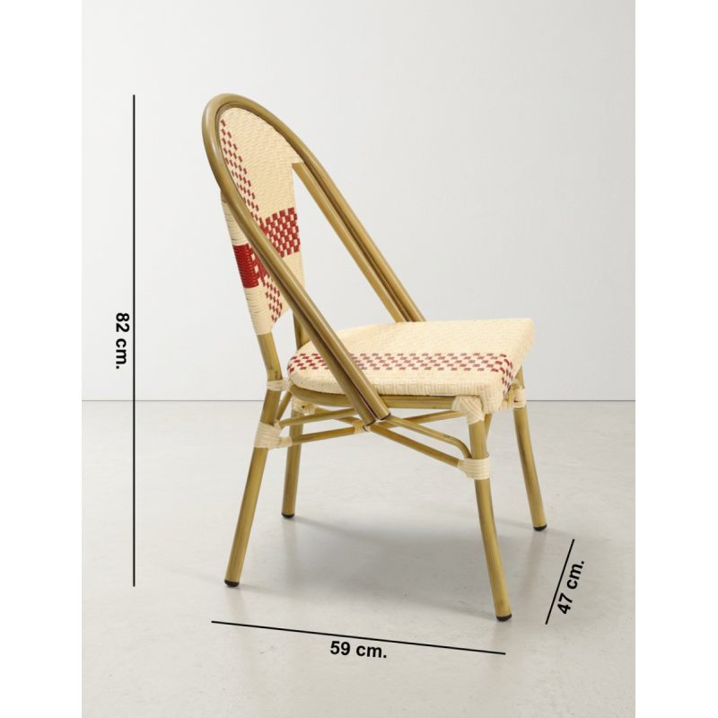Silla Exterior Hostelería Garnier de Grupo SDM - Montiel