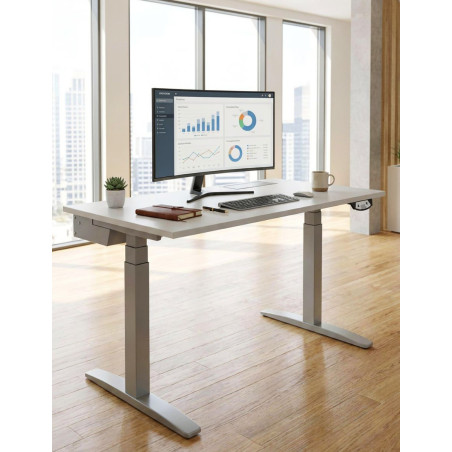 Escritorio Blanco 160x80cm de Steelcase - Montiel