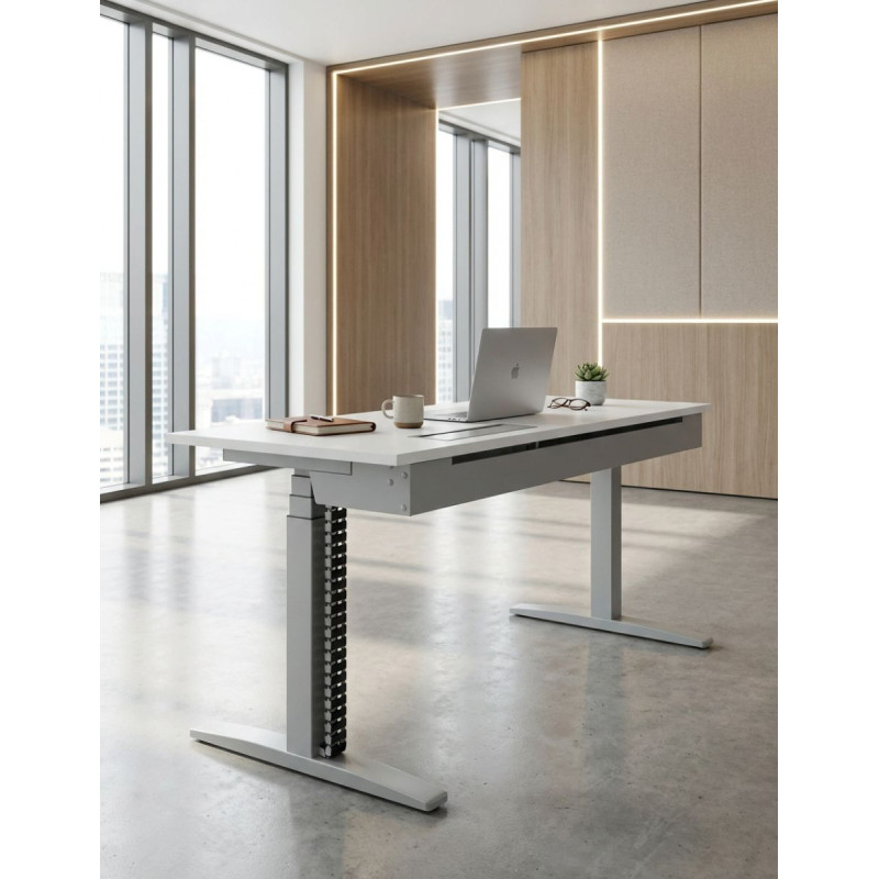 Escritorio Blanco 160x80cm de Steelcase - Montiel