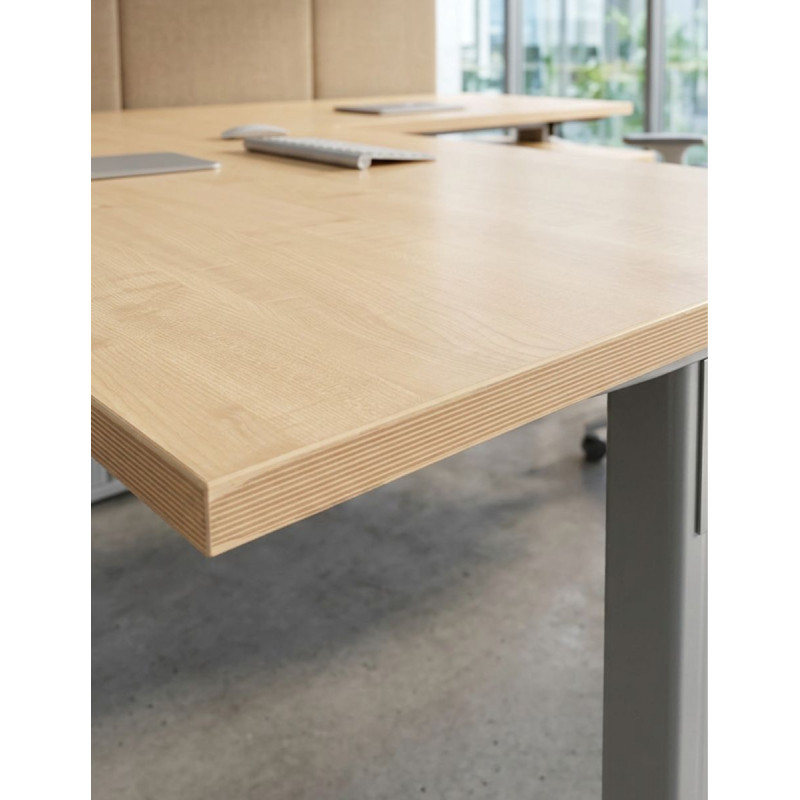 Mesa Oficina con Cajonera 160x180 cm. de Permasa - Montiel