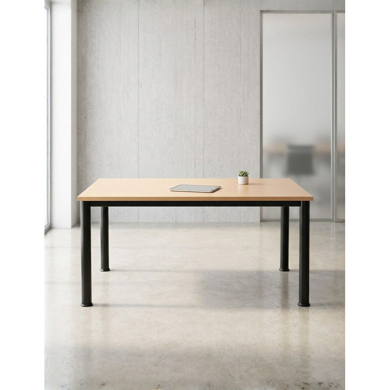 Mesa Madera Oficina 140x80 cm. Haya MM1817 de Montiel