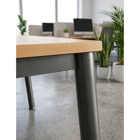 Mesa Madera Oficina 140x80 cm. Haya MM1817 de Montiel