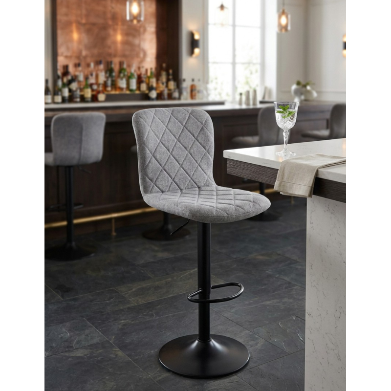 Taburete Giratorio Respaldo Alto Britain de Adec - Montiel