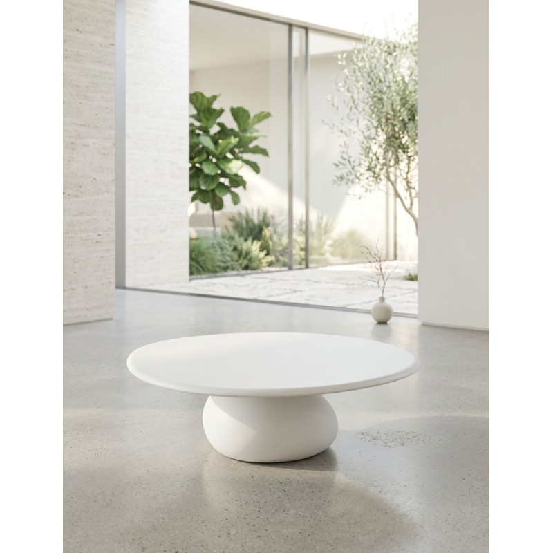 Mesa de Centro Blanca Vesper de Sancal - Montiel