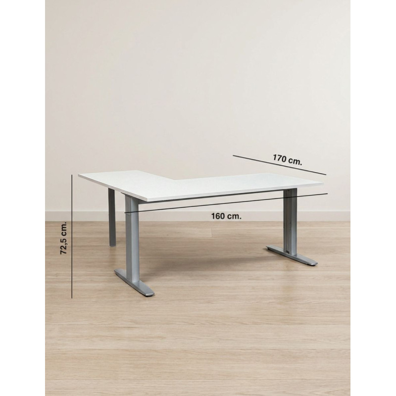 Mesa Escritorio en L de Permasa - Montiel