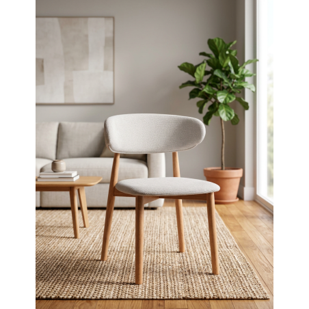 Silla para Salón Comedor Tapizada Nerja - Montiel