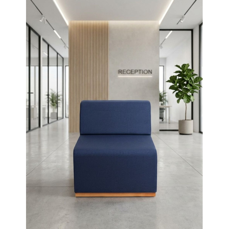 Sillón de Recepción Oficina Azul de Inclass - Montiel