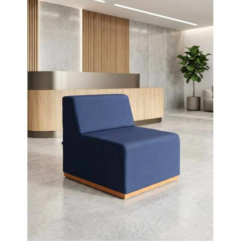 Sillón de Recepción Oficina Azul de Inclass - Montiel